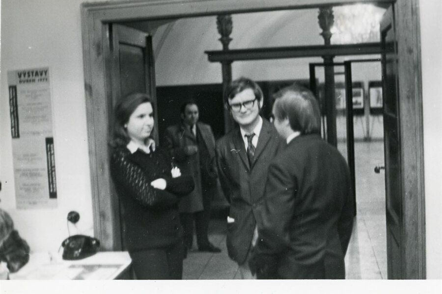 zleva: Jana Vránová, Lado Petránský, Jiří Valoch